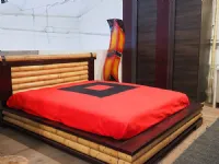 Camera completa Camera ysaito red bambu di Nuovi mondi cucine in legno in Offerta Outlet