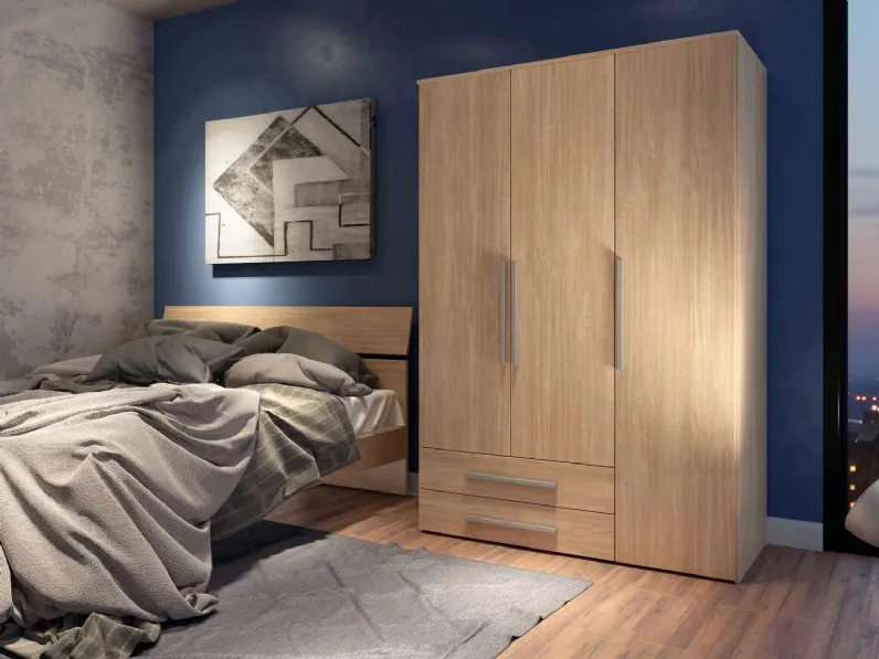 Camera da letto Camere contract hotel fine serie vari colori Md work in laminato a prezzo Outlet