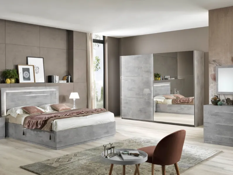 Camera da letto Modello star grigia marmo Artigianale a un prezzo imperdibile