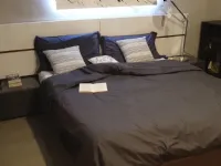 Camera da letto People Pianca in legno a prezzo Outlet