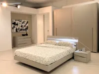 Camera da letto S75 Mod esse a prezzo scontato in laccato opaco