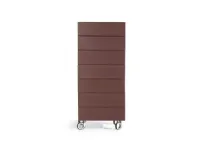 Cassettiera Moderna modello Morgana 7 cassetti a marchio Lago in Offerta Outlet