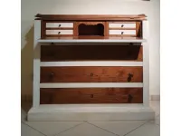 Cassettiera Gruppo in massello di castagno Artigianale in Legno a prezzi convenienti