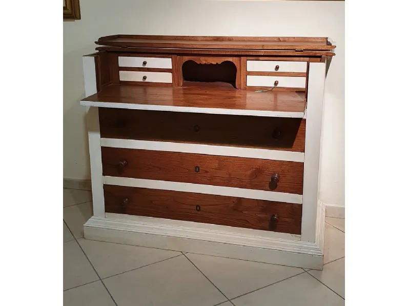 Cassettiera in Legno Gruppo in massello di castagno Artigianale a prezzo scontato