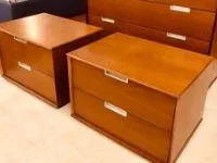Com e comodini Breva feg Feg in legno a prezzo Outlet
