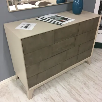 Cassettiera in Legno Comodini e com le fablier le spezie bicolore Le fablier in Offerta Outlet