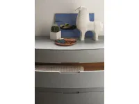 Com� e comodini Elti rovere poro aperto ghiaccio  Napol in legno a prezzo ribassato