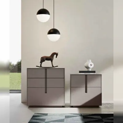 Cassettiera Ilo Orme in Laccato opaco in offerta