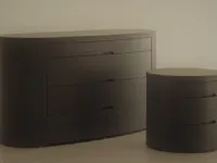 Com e comodini Letto globe - gruppo  circle Cenedese in legno a prezzo ribassato
