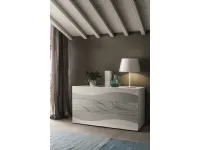 Com� e comodini moderni in legno e vetro a prezzo scontato in legno