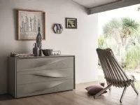 Com� e comodini Napol in legno di frassino PREZZI OUTLET