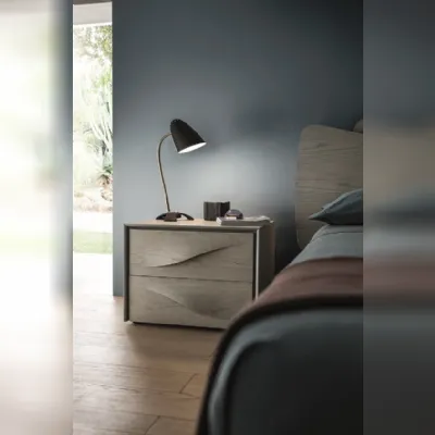 Com� e comodini Napol in legno di frassino PREZZI OUTLET