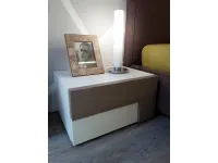 Comodino Insieme elemento comodino a 2 cassetti Sangiacomo OFFERTA OUTLET