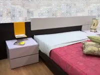 Camera da letto Santalucia Scacco a prezzo scontato in laminato.