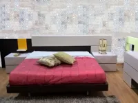 Camera da letto Santalucia Scacco a prezzo scontato in laminato.