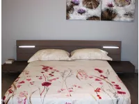 Veneran letto Work in rovere finitura cenere scontato