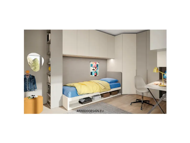 CAMERETTA Doimo cityline 02b SCONTATA a PREZZI OUTLET