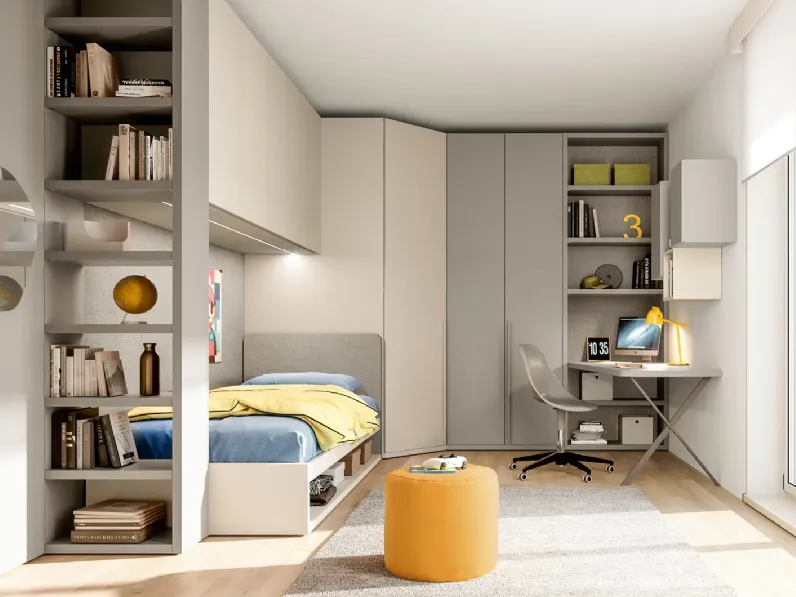 Cameretta 02b Doimo cityline con uno sconto imbattibile