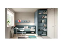 Cameretta 09b Doimo cityline in laminato materico a prezzo Outlet