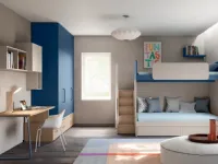 Cameretta A ponte 52 Mistral con letto a ponte in Offerta Outlet