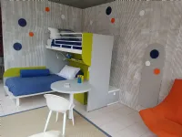 Cameretta Aramis Doimo citylinecon letto a castello scontata