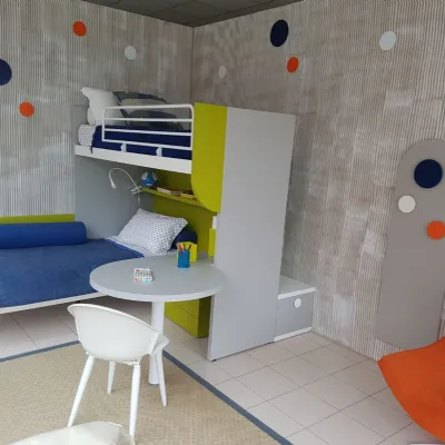 Cameretta Aramis Doimo citylinecon letto a castello scontata