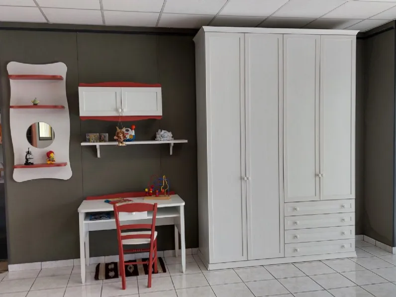 Cameretta Arcadia Arcadia by colombini in laminato materico in Offerta Outlet