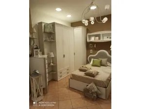 Cameretta Arcadia tortora Colombini casa con letto una piazza e mezza
 in Offerta Outlet