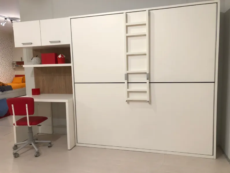 Cameretta Vagone Artigianale con letti a scomparsa a prezzo Outlet