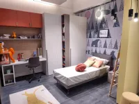 Cameretta in laccato opaco�Av 123 cameretta nidi Battistella scontata a PREZZI OUTLET