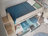 Cameretta Beam Doimo cityline con letto a castello a prezzo scontato