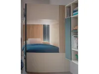 Cameretta Beam Doimo cityline con letto a castello a prezzo scontato