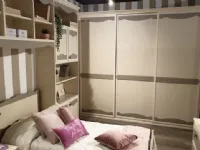 Cameretta Beverly San michele con letto a terra a prezzo Outlet