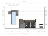 CAMERETTA Bloom Moretti compact camerette a PREZZI OUTLET