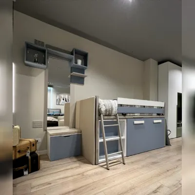 Cameretta Bloom Moretti compact camerette�con letto a castello scontata