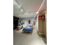 Cameretta Blu navy Moretti compact camerette con uno sconto imbattibile