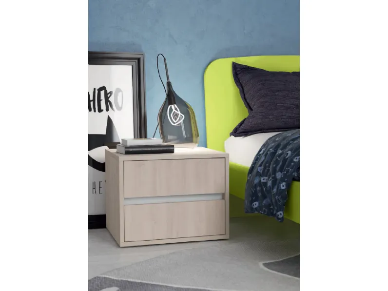 Cameretta Bristol Colombini casa in laminato opaco in Offerta Outlet