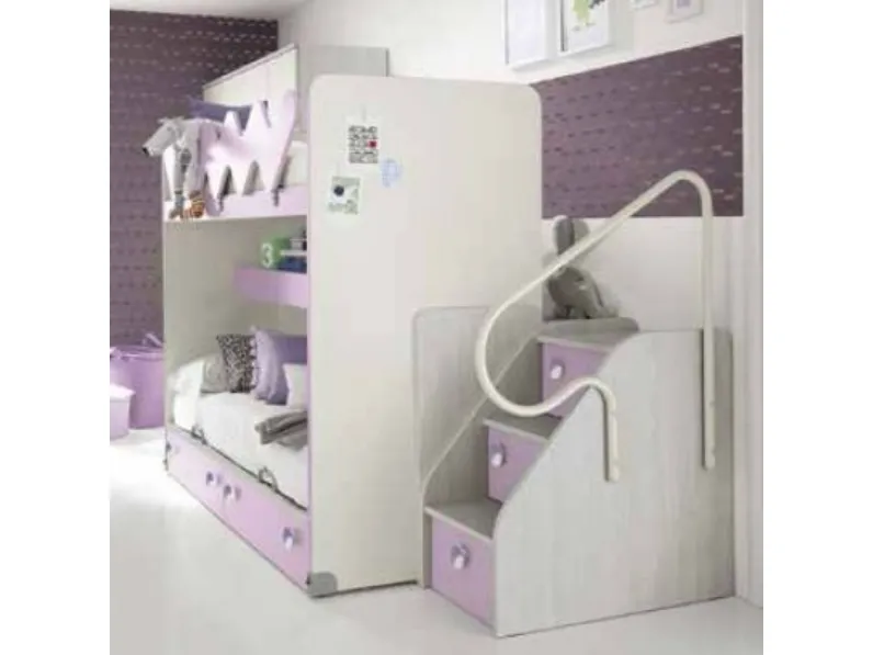 Cameretta C239 Colombini con letto a pontein offerta