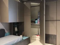 Cameretta Cabina angolo Clever con letto a terrain offerta