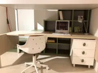 Cameretta Camelot Battistella con letto a castello a prezzo Outlet