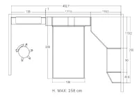 Cameretta in laminato opacoCameretta 11 San martino mobili scontata a PREZZI OUTLET