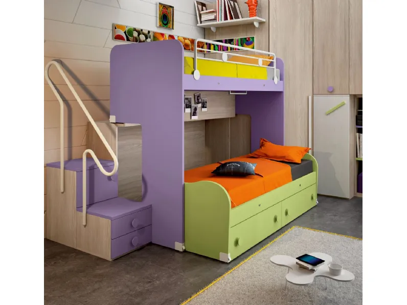 Cameretta Cameretta a soppalco 28 San martino mobili con letto a soppalcoin offerta