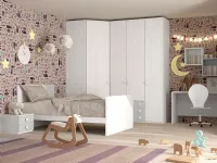Cameretta Cameretta completa con cabina armadio Arte brotto con un ribasso imbattibile