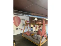 Cameretta Cameretta completa miscim�  Artigianale letti a terra in Offerta Outlet