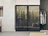 Cameretta Clever in OFFERTA OUTLET. Ante in vetro, design moderno.