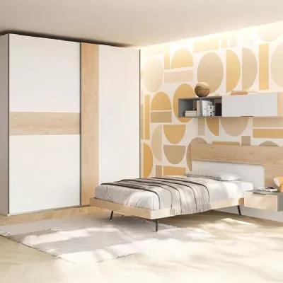 Cameretta Cameretta con armadio 2 ante Artigianale con un ribasso imbattibile