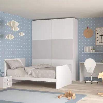 CAMERETTA Cameretta con armadio e scrivania Artigianale a PREZZI OUTLET