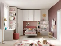 Cameretta Mistral in laminato opaco. 45% di sconto. Prezzi outlet!