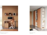 Cameretta Cameretta con grande armadio  Collezione esclusiva letti a terra in Offerta Outlet