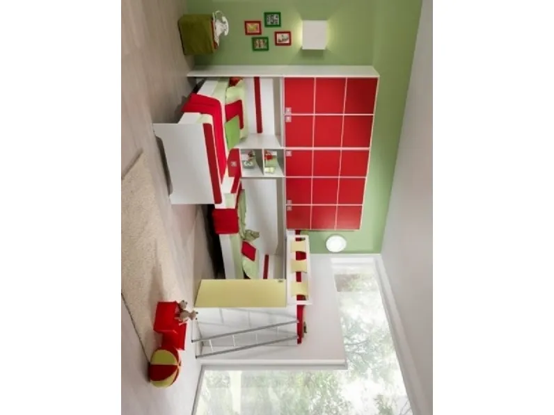 Cameretta con letti a soppalco scontata del 30% Gruppo silwood con uno sconto imbattibile